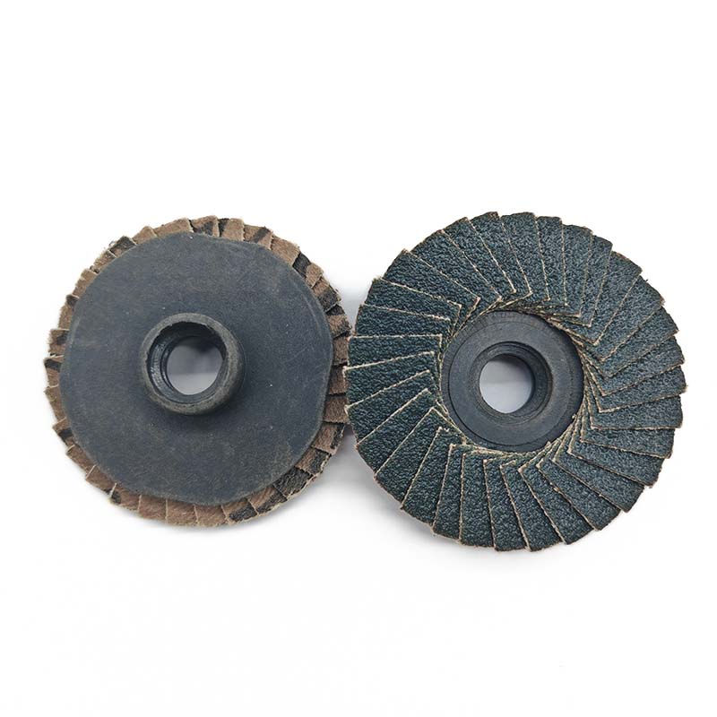 2” Quick Change Zirconia Abrasive Flap Disc With R-Type Back (Mini Flap ...